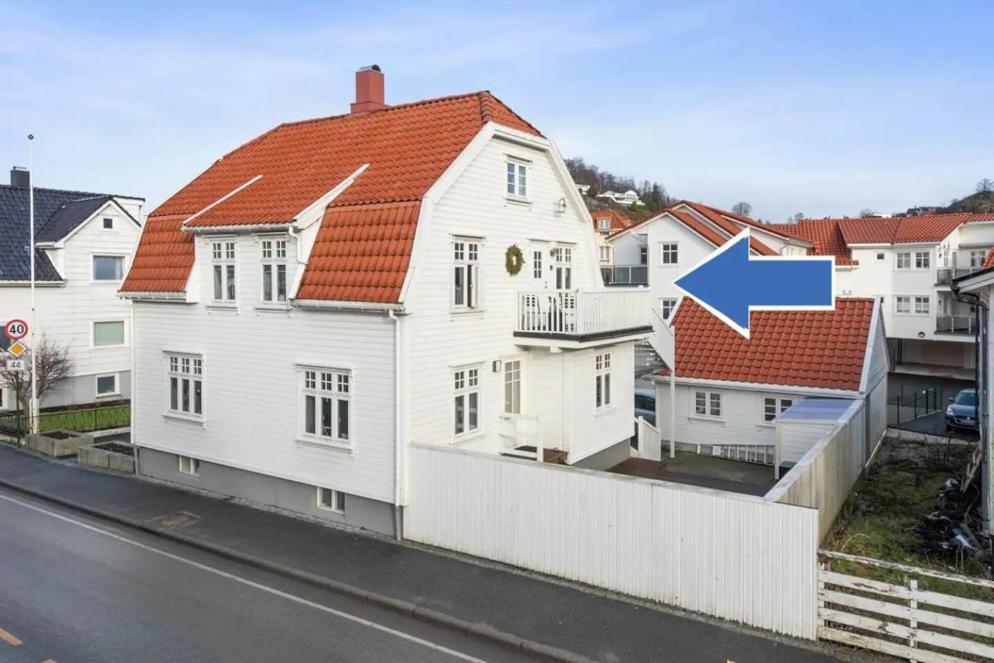 Stylish & Bright Penthouse - Office - 5 Star Location! Apartman Egersund Kültér fotó