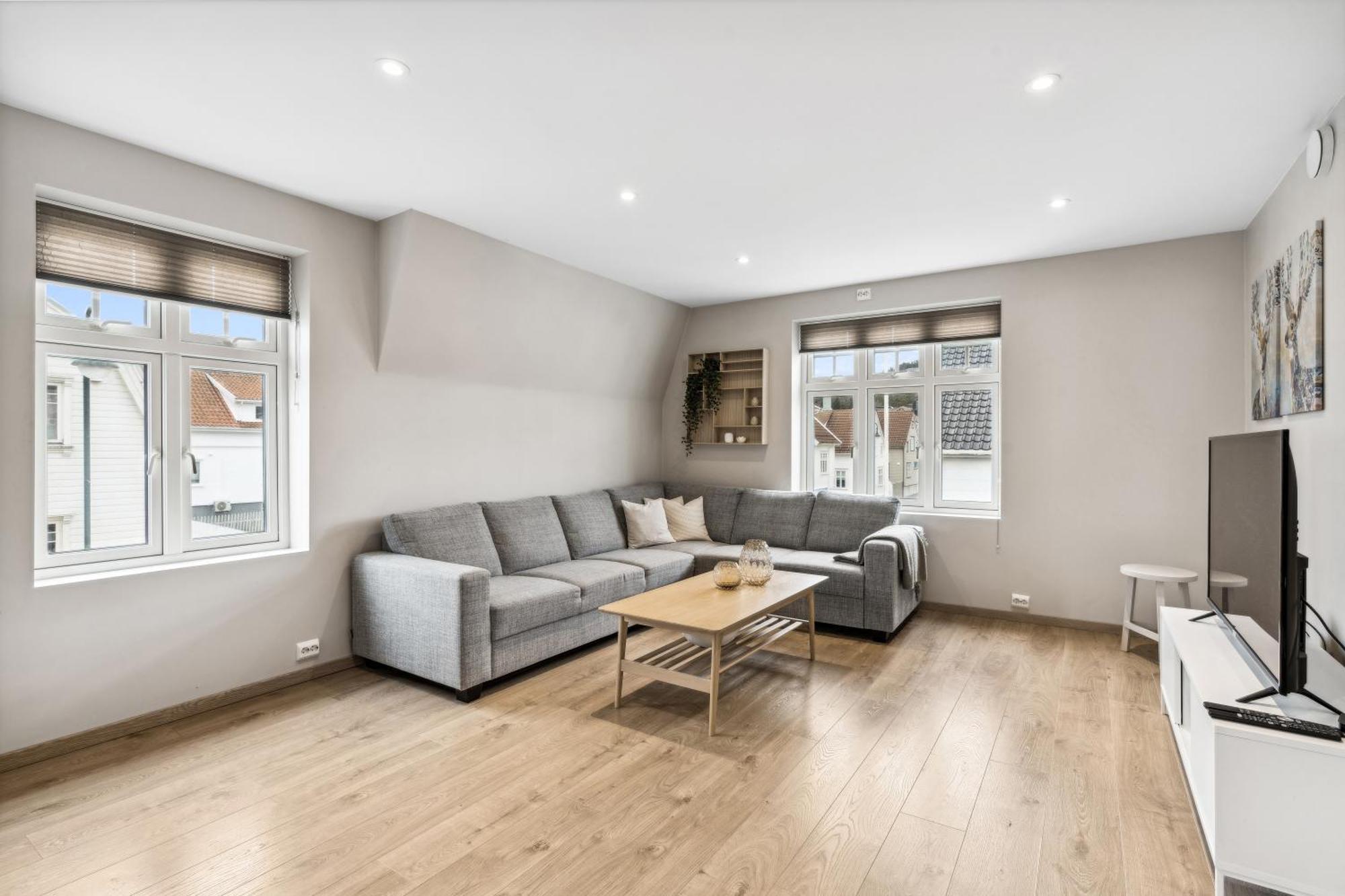 Stylish & Bright Penthouse - Office - 5 Star Location! Apartman Egersund Kültér fotó
